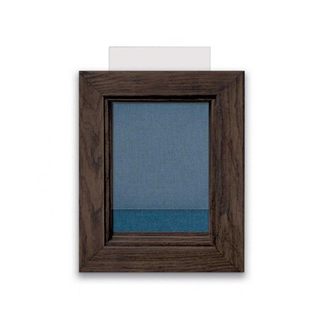 United Visual Products Outdoor Enclosed Combo Board, 48"x36", White Frame/Grey & Rubber UVCB4836ODW-GREY-RUBBER